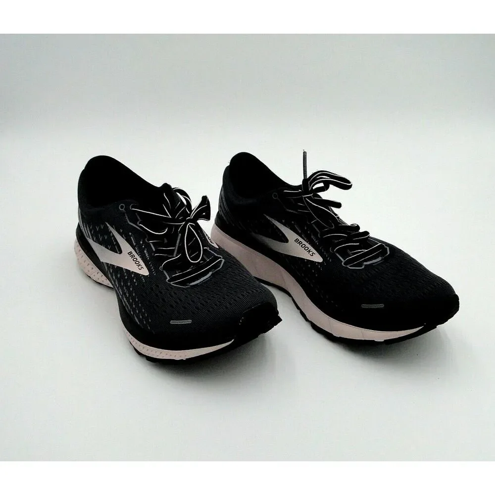 Brooks‎ Ghost 13 Womens Size 10 Wide Running Shoes Black pink Athletic Sneakers